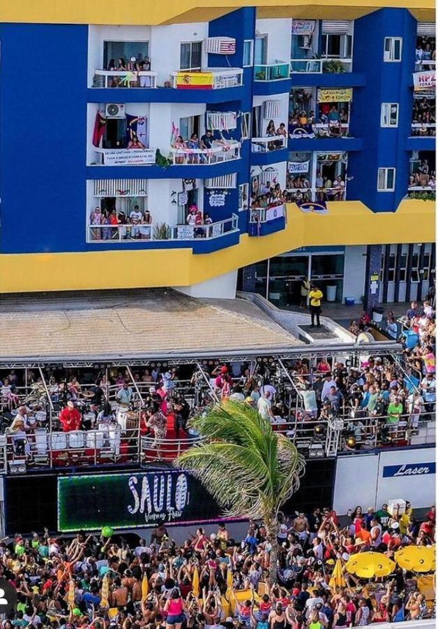 Flat O Point Do Carnaval Do Farol Da Barra Apartment Салвадор Екстериор снимка